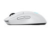 Slika - Logitech LOGI G PRO 2 LIGHTSPEED gaming brezžična miška (HERO 2 senzor, simetrična, bela) 910-007302
