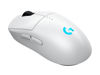 Slika - Logitech LOGI G PRO 2 LIGHTSPEED gaming brezžična miška (HERO 2 senzor, simetrična, bela) 910-007302