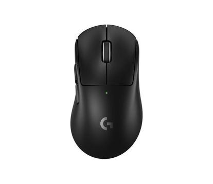 Logitech LOGI G PRO X Superlight 2 DEX gaming brezžična miška (HERO 2 senzor, ergonomsko desničarska, črna) 910-007357
