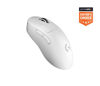 Slika - Logitech LOGI G PRO X Superlight 2 DEX gaming brezžična miška (HERO 2 senzor, ergonomsko desničarska, bela)  910-007365