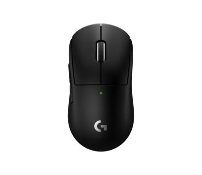 Logitech LOGI G PRO X SUPERLIGHT 2c Compact Lightspeed kompaktna gaming brezžična miška (HERO 2 senzor, 44000 DPI, črna) 910-007531