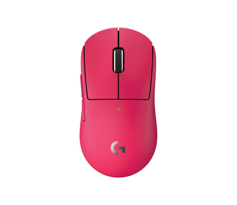 Slika - Logitech LOGI G PRO X SUPERLIGHT 2c Compact Lightspeed kompaktna gaming brezžična miška (HERO 2 senzor, 44000 DPI, roza) 910-007545