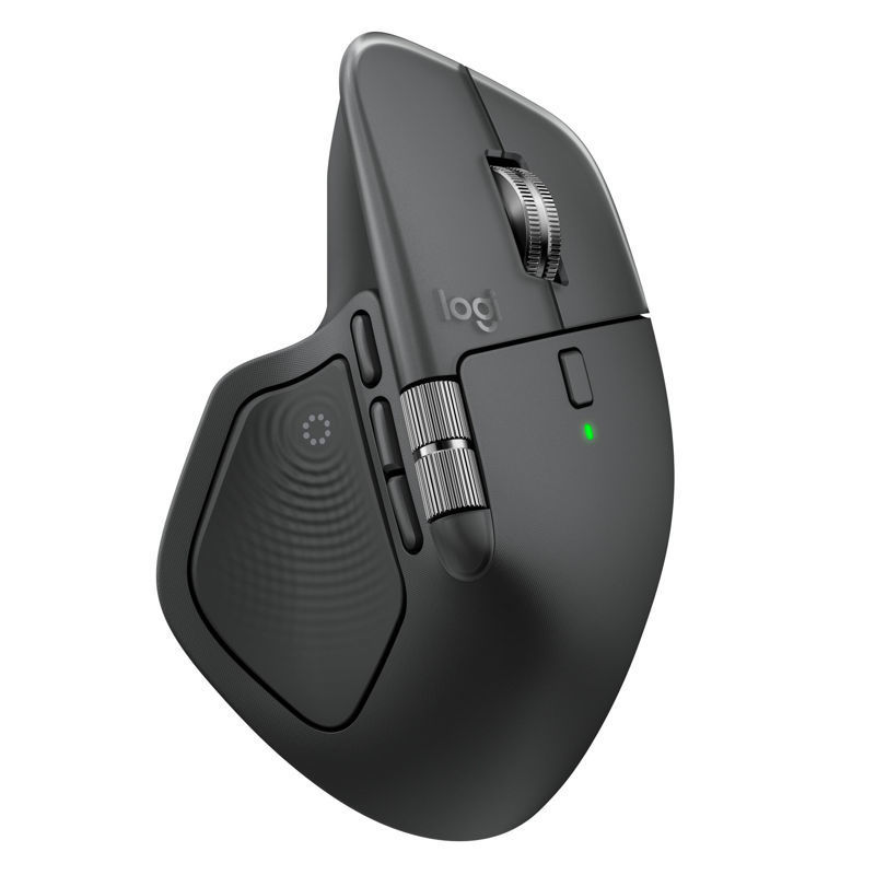 Slika - Logitech LOGI MX Master 4 napredna brezžična miška (Haptic Sense, MagSpeed, 8K DPI, grafitna) 910-007562