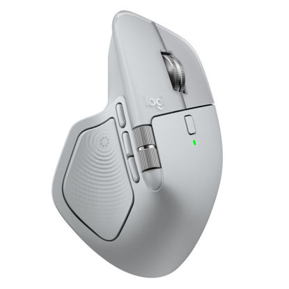 Logitech LOGI MX Master 4 napredna brezžična miška (Haptic Sense, MagSpeed, 8K DPI, siva) 9910-007563
