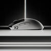 Slika - Logitech LOGI G PRO X2 Superstrike gaming brezžična miška (HERO senzor, LIGHTSPEED, črno-bela) 910-007776