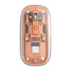 Slika - Marvo Prism B10 (M810W) dual-mode brezžična miška (800-1600 DPI, 7-barvna osvetlitev, 68 g, oranžna)