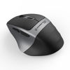 Slika - Powerton LIFE FLIXO SL ergonomska brezžična optična miška (2.4 GHz, 1600 DPI, varčna z energijo, srebrna) WPM10SL