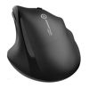 Slika - Powerton ERGO CLOE ergonomska brezžična optična miška (2.4 GHz, 1600 DPI, prostor za sprejemnik, črna)