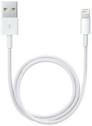 Apple Originalni APPL USB-A v Lightning polnilni in podatkovni kabel (0,5 m, bel, ME291ZM/A)