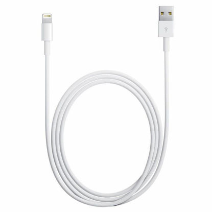 Apple Originalni APPL USB-A v Lightning polnilni in podatkovni kabel (1 m, bel, MXLY2ZM/A)