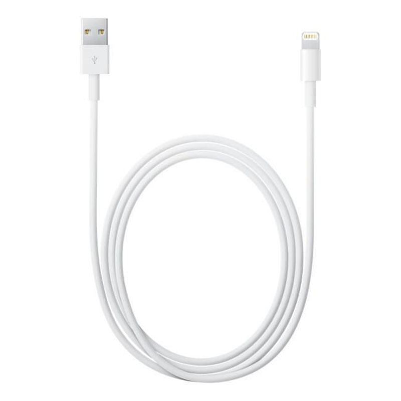 Slika - Apple Originalni Apple USB-A v Lightning polnilni in podatkovni kabel (2 m, bel, MD819ZM/A)