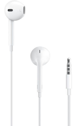 Apple Originalne APPL EarPods žične slušalke z mikrofonom in 3,5 mm priključkom (bele, MWU53ZM/A)