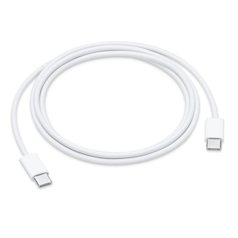 Slika - Apple Originalni Apple pleteni USB-C v USB-C polnilni in podatkovni kabel (1 m, bel, MQKJ3ZM/A)