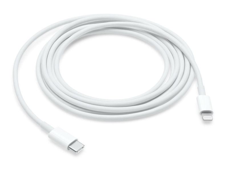 Slika - Apple Originalni Apple USB-C v Lightning polnilni in podatkovni kabel (2 m, bel, MQGH2ZM/A)