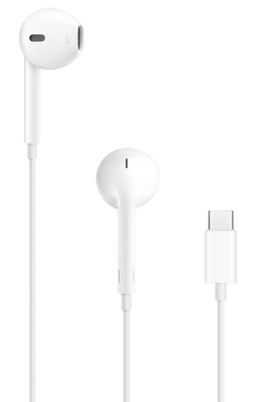 Slika - Apple Originalne Apple EarPods žične slušalke z mikrofonom in USB-C priključkom (bele, MYQY3ZM/A)