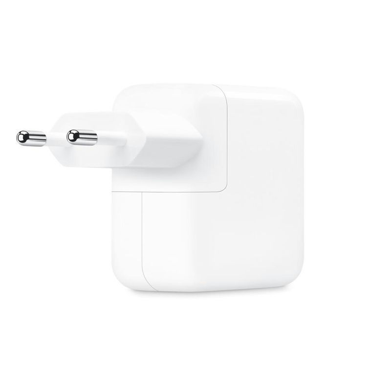 Slika - Apple Originalni Apple 35W dvojni USB-C hišni polnilec (bel, MNWP3ZM/A)