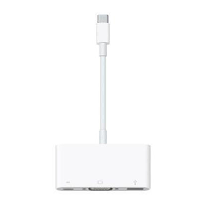 Apple Originalni Apple USB-C v VGA multiport adapter / priklopna postaja (bel, MJ1L2ZM/A)