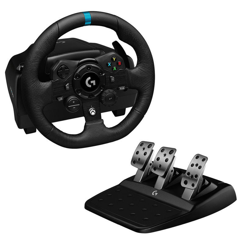Slika - Logitech G923 TRUEFORCE igralni volan in progresivni pedali za Xbox Series X/S / Xbox One / PC (941-000158)