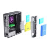 Slika - Akyga AK-302-01BL SFF Black (microATX črno, 1xUSB2.0, 2xUSB3.0, 1xUSB Type-C) računalniško ohišje