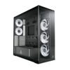 Slika - Arctic Xtender Clear Tempered Glass Black (ACPCC00023A, E-ATX črno, 2xUSB3.2, 1xUSB Type-C, RGB, stransko steklo) računalniško ohišje