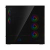 Slika - Arctic Xtender Tempered Glass Black (ACPCC00015A, E-ATX črno, 2xUSB3.2, 1xUSB Type-C, RGB, stransko steklo) računalniško ohišje