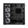 Slika - Arctic Xtender Tempered Glass Black (ACPCC00015A, E-ATX črno, 2xUSB3.2, 1xUSB Type-C, RGB, stransko steklo) računalniško ohišje