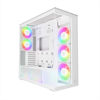 Slika - Arctic Xtender Tempered Glass White (ACPCC00014A, E-ATX belo, 2xUSB3.2, 1xUSB Type-C, RGB, stransko steklo) računalniško ohišje