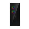 Slika - Arctic Xtender VG Tempered Glass Black (ACPCC00016A, E-ATX črno, 2xUSB3.2, 1xUSB Type-C, RGB, stransko steklo) računalniško ohišje