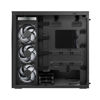 Slika - Arctic Xtender VG Tempered Glass Black (ACPCC00016A, E-ATX črno, 2xUSB3.2, 1xUSB Type-C, RGB, stransko steklo) računalniško ohišje