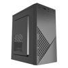 Slika - Gembird Fornax K170 Black (CCC-FC-K170, microATX črno, 2xUSB2.0, 1xUSB3.0, 1xUSB Type-C) računalniško ohišje