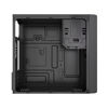Slika - Gembird Fornax K400 Black (CCC-FC-K400, microATX črno, 2xUSB2.0, 2xUSB3.0, 1xUSB Type-C) računalniško ohišje